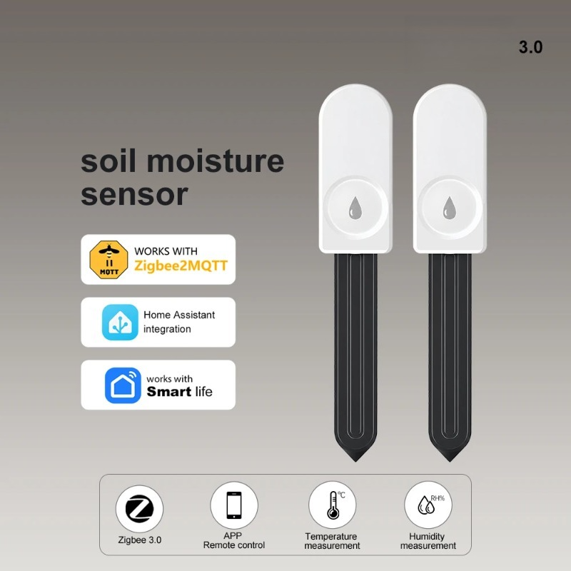 Smart Plant Sensor Soil Moisture Meter - Zigbee3.0 Smart Soil Tester Humidity Moisture
