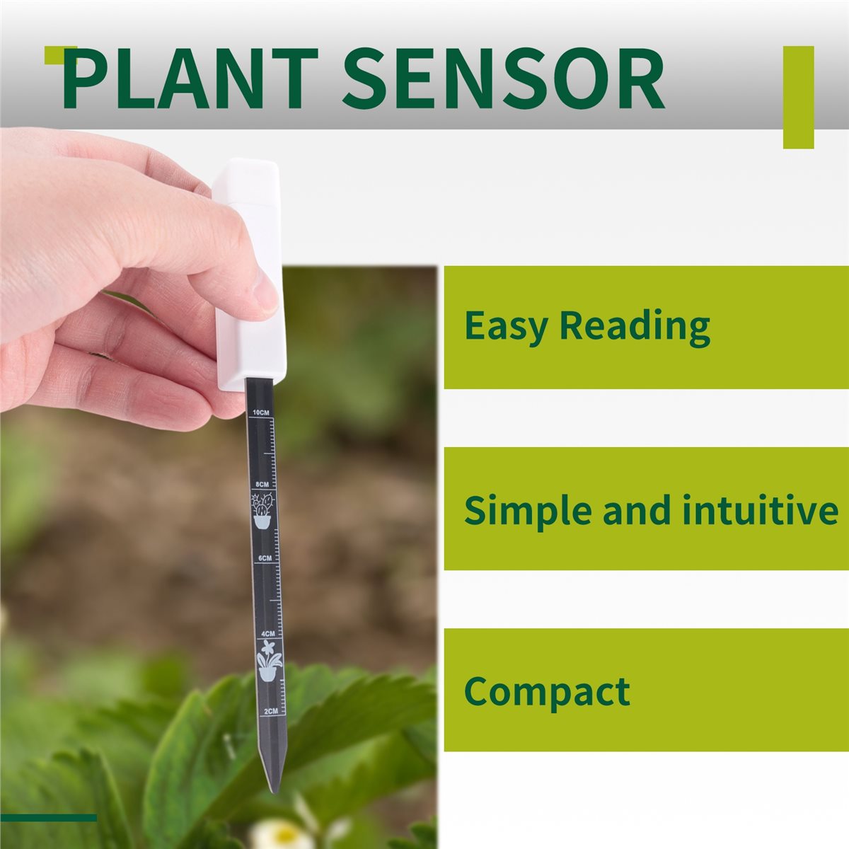 Smart Plant Sensor Soil Moisture Meter - Y17A Soil Moisture Meter Plant Water