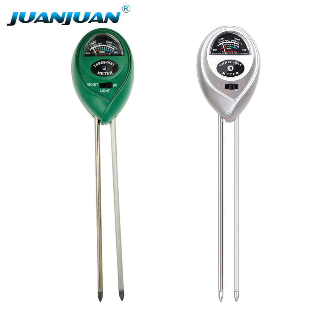 Soil Ph Meter 3 In 1 Moisture Sunlight - Handheld Soil Tester Function 3 in