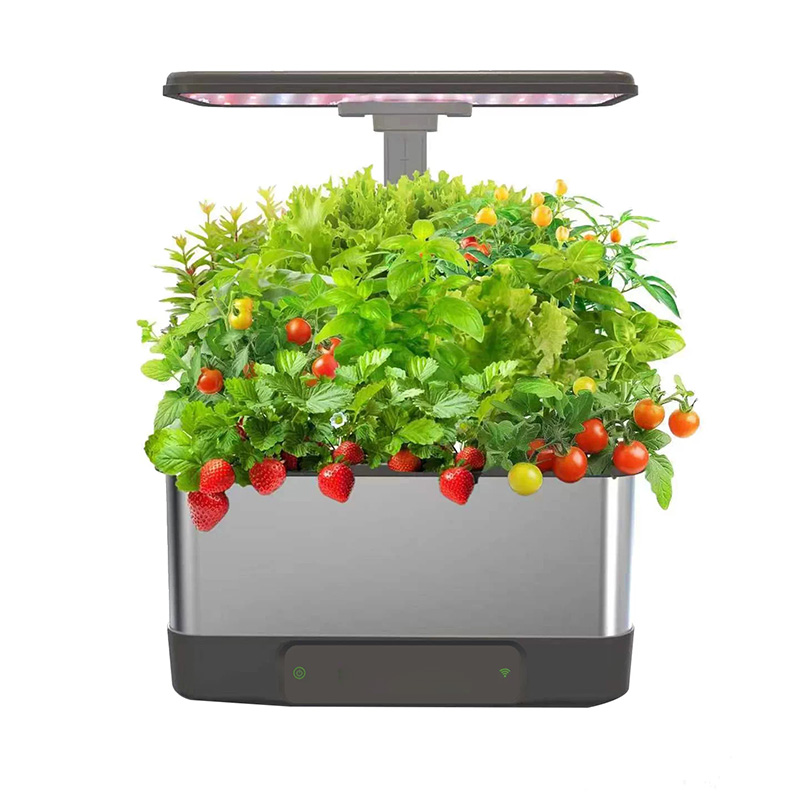 Indoor Herb Garden Grow Light Smart Kit - Hydroponic Growing System Kit App-Controlled Indoor
