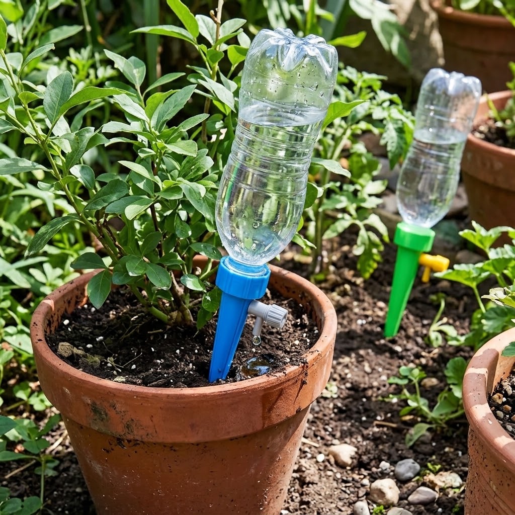 Automatic Plant Watering Spikes Drip Kit - Automatic Drip Irrigation System Self Watering