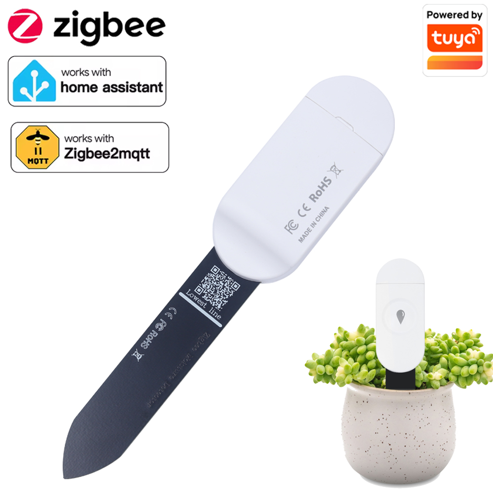 Tuya Zigbee Soil Moisture Temperature Sensor - Tuya Zigbee Temperature Humidity Moisture Detector