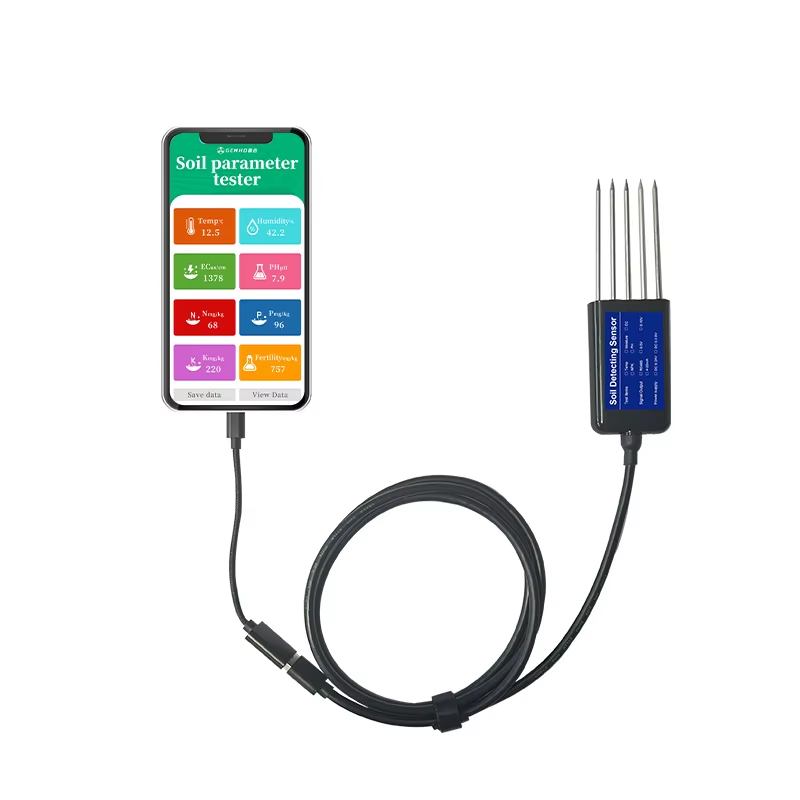 Smart Plant Sensor Soil Moisture Meter - Smart Farming Digital Soil NPK EC
