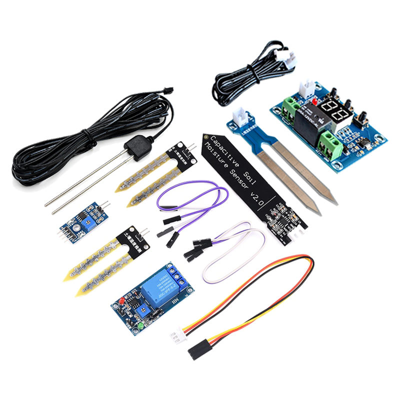 Soil Moisture Sensor Relay Module Arduino - Capacitive Soil Moisture Sensor Module /