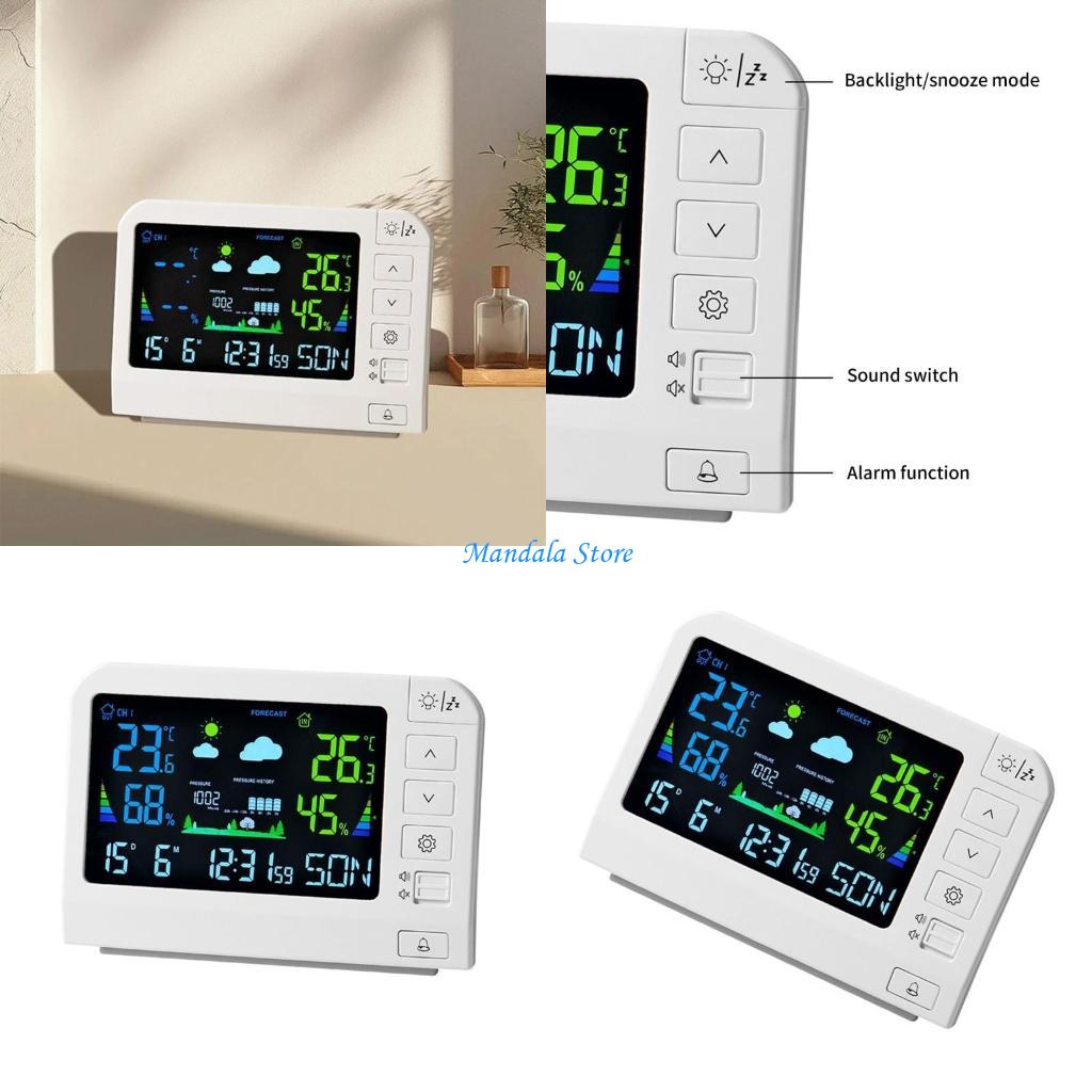 Wireless Weather Station Indoor Outdoor - U2JC Home Weather Stations Wireless Indoor