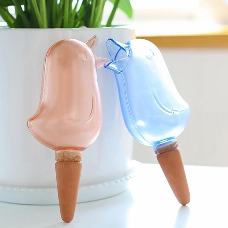Automatic Plant Watering Spikes Drip Kit - Garden Automatic Watering Tool Cute Birds