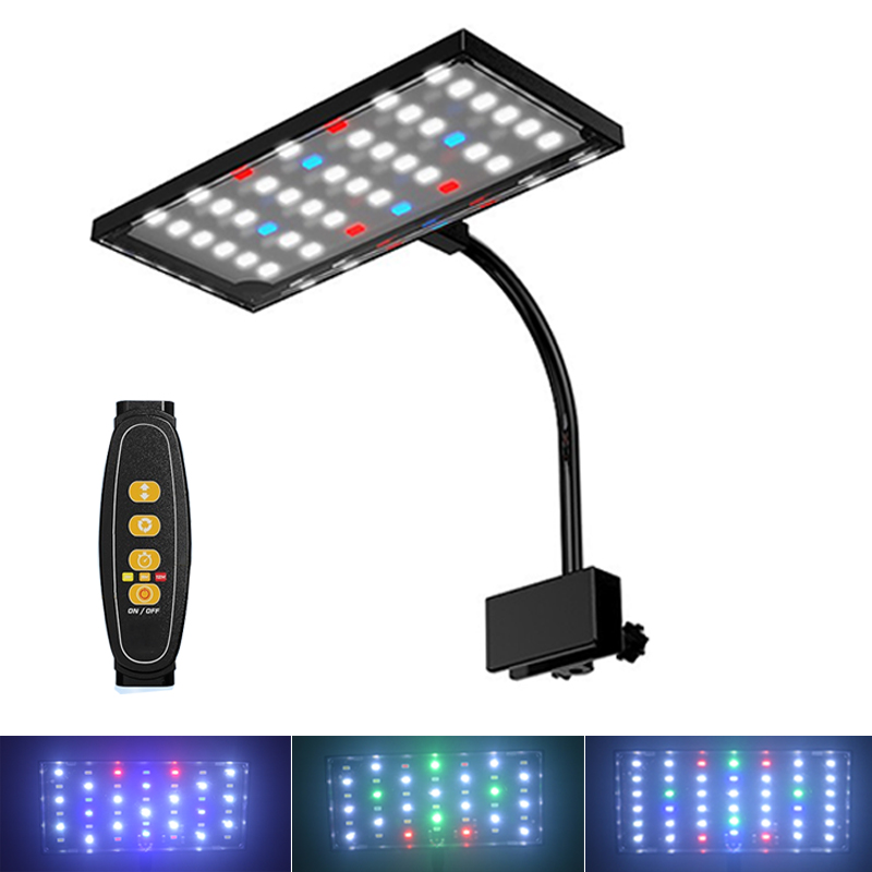USB Aquarium LED Light Full Sp - огляд і ціна Plant Grow Light Full Spectrum Clip On