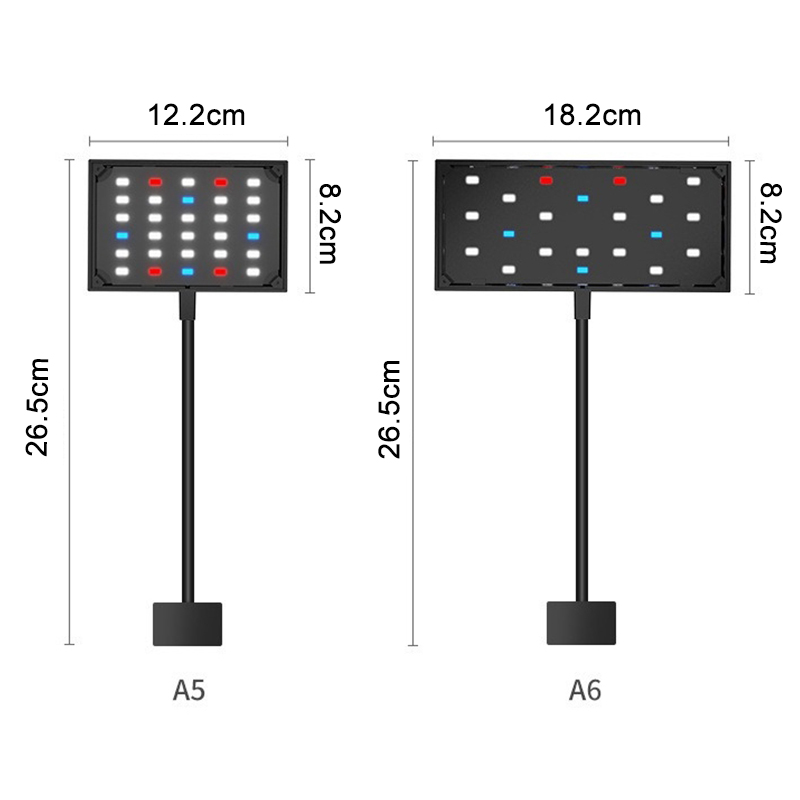 USB Aquarium LED Light Full Sp - огляд і ціна Plant Grow Light Full Spectrum Clip On