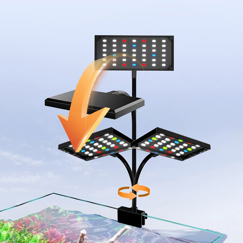 USB Aquarium LED Light Full Sp - огляд і ціна Plant Grow Light Full Spectrum Clip On