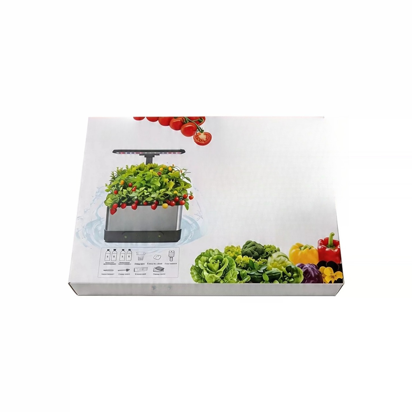 Hydroponic Growing System Kit  - огляд і ціна Indoor Herb Garden Grow Light Smart Kit