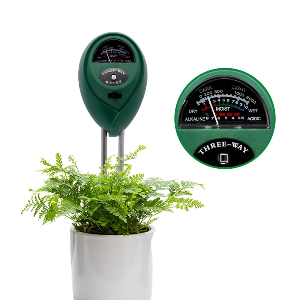 3 In 1 Soil PH Tester Moisture - огляд і ціна Soil Ph Meter 3 In 1 Moisture Sunlight
