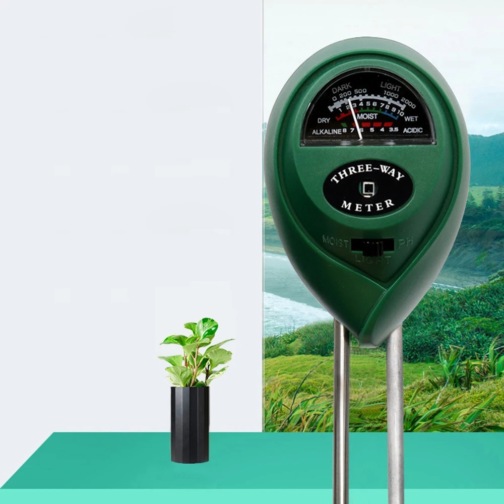 3 In 1 Soil PH Tester Moisture - огляд і ціна Soil Ph Meter 3 In 1 Moisture Sunlight