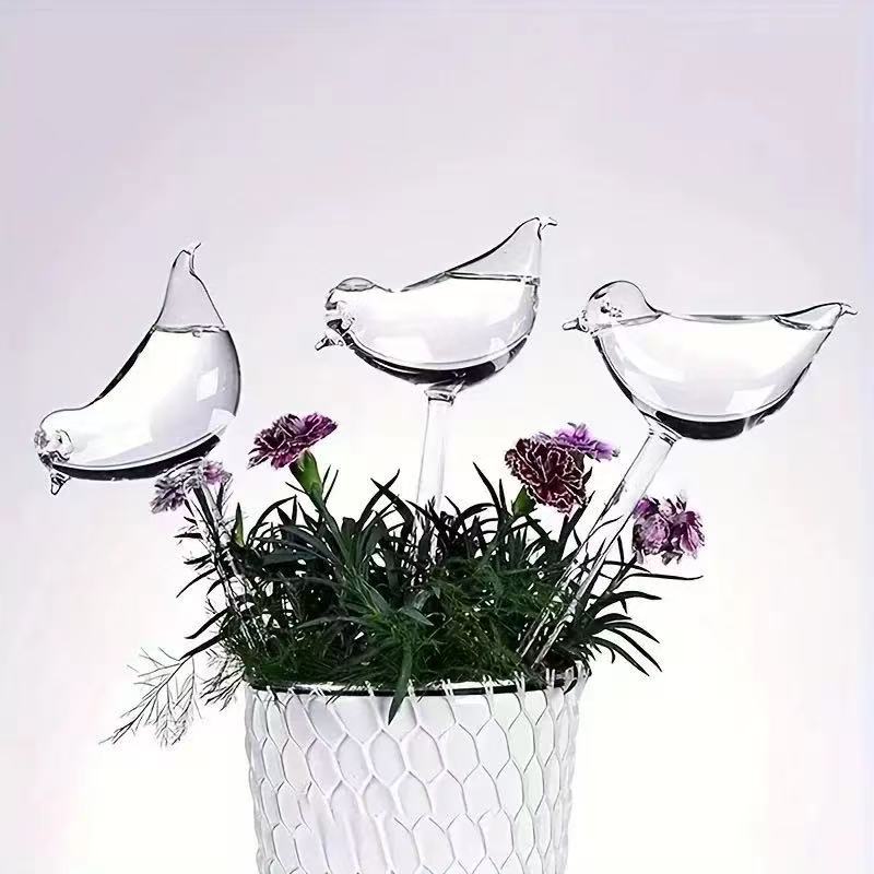 4/8PC Glass Look Automatic Pla - огляд і ціна Automatic Plant Watering Spikes Drip Kit
