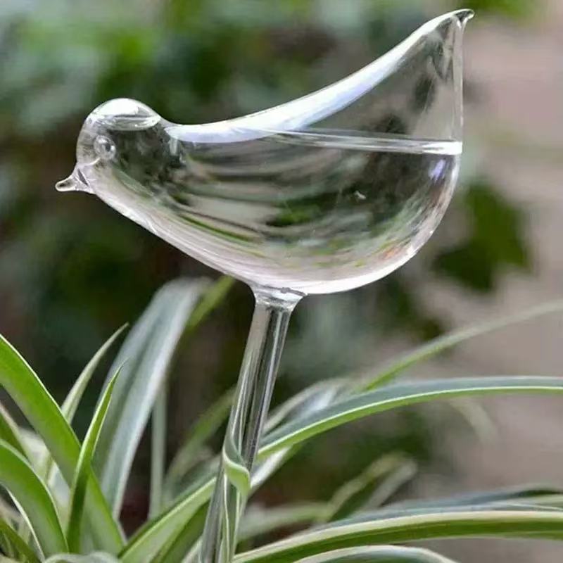 4/8PC Glass Look Automatic Pla - огляд і ціна Automatic Plant Watering Spikes Drip Kit
