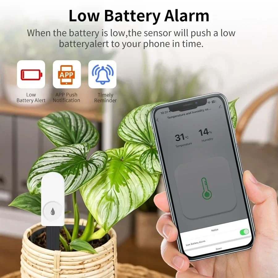 Tuya Smart Zigbee 3.0 Smart So - огляд і ціна Tuya Zigbee Soil Moisture Temperature Sensor
