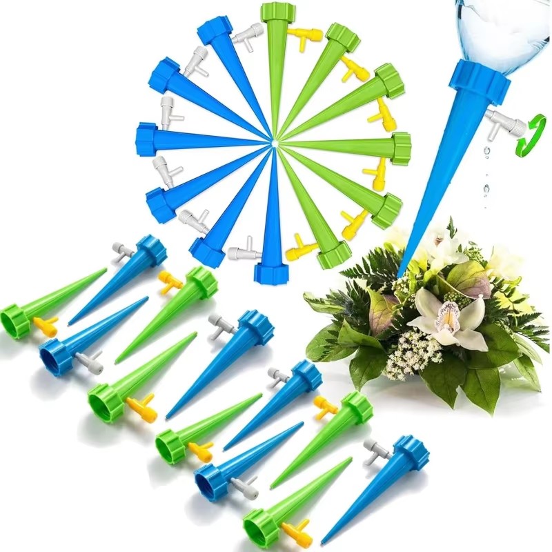 5-30Pcs Drip Irrigation Automa - огляд і ціна Automatic Plant Watering Spikes Drip Kit