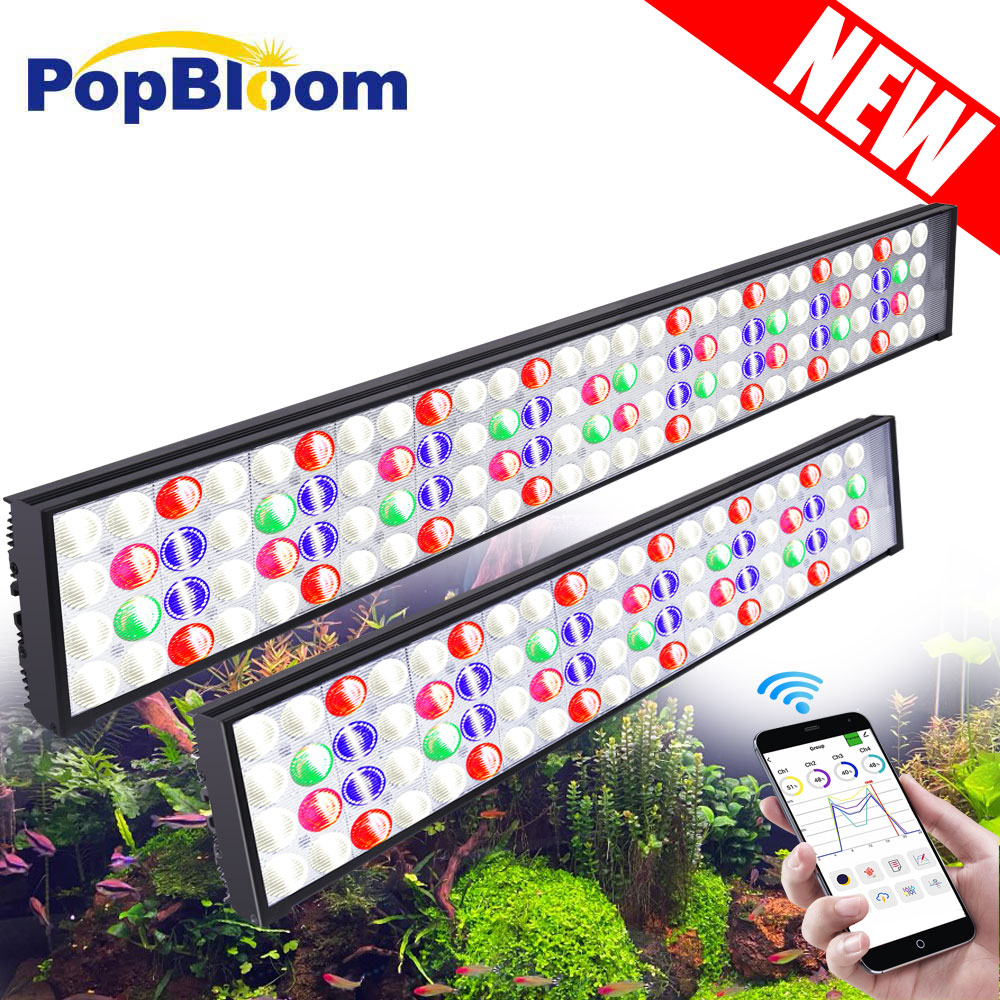 PopBloom H54 H75 WiFi Full Spe - огляд і ціна Plant Grow Light Full Spectrum Clip On