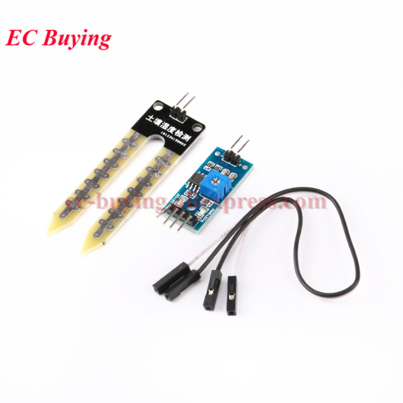 Capacitive Soil Moisture Senso - огляд і ціна Soil Moisture Sensor Relay Module Arduino