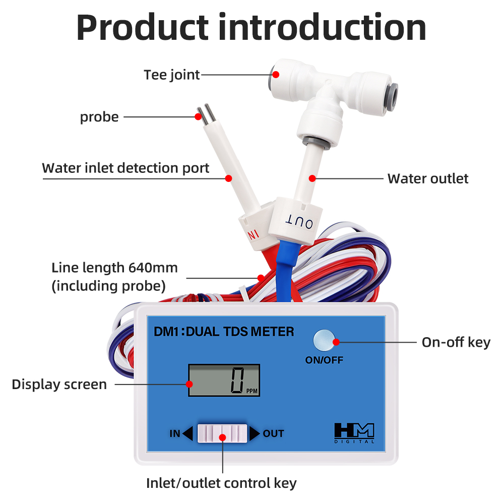 Dual Probe Water TDS Meter EC  - огляд і ціна Hydroponic Ec Tds Conductivity Meter Probe