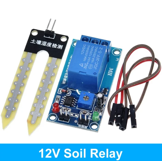 XH-M214 Capacitive Soil Moistu - огляд і ціна Soil Moisture Sensor Relay Module Arduino