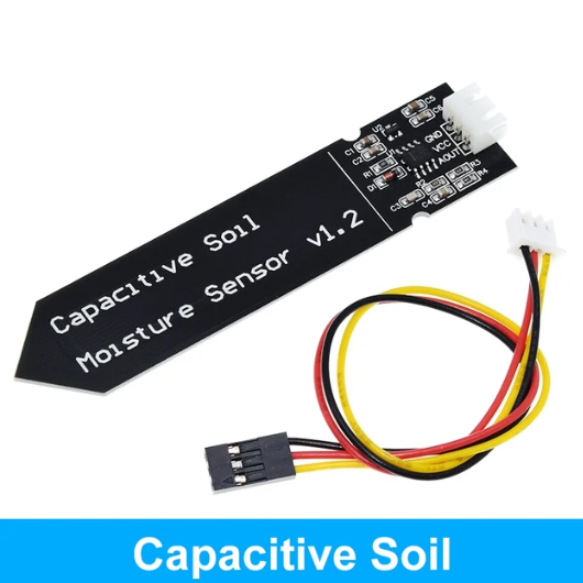 XH-M214 Capacitive Soil Moistu - огляд і ціна Soil Moisture Sensor Relay Module Arduino