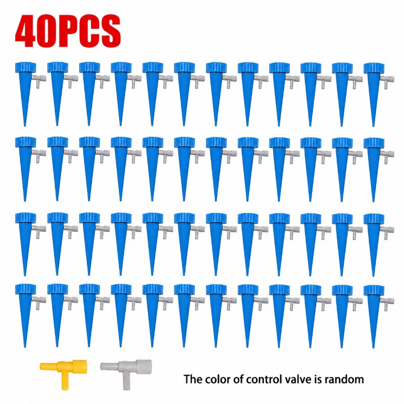10/40pcs Auto Adjustable Drip  - огляд і ціна Automatic Plant Watering Spikes Drip Kit