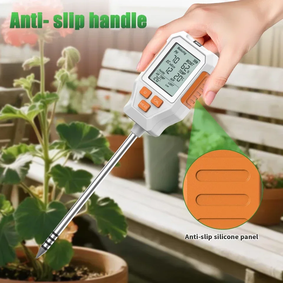 2026 LCD Display Soil Detector - огляд і ціна Soil Ph Meter 3 In 1 Moisture Sunlight
