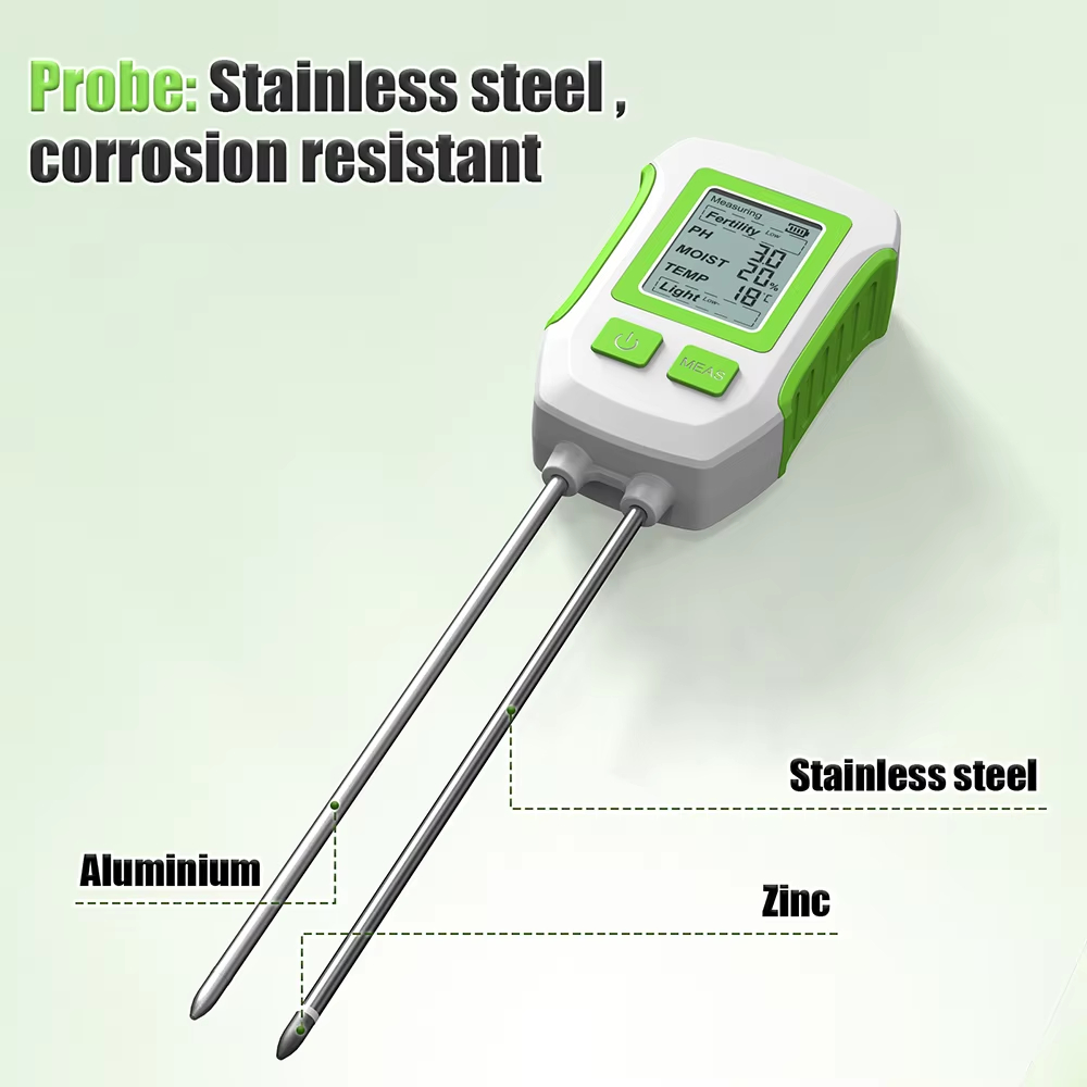 3/5‑in‑1 Multifunctional Soil  - огляд і ціна Soil Ph Meter 3 In 1 Moisture Sunlight