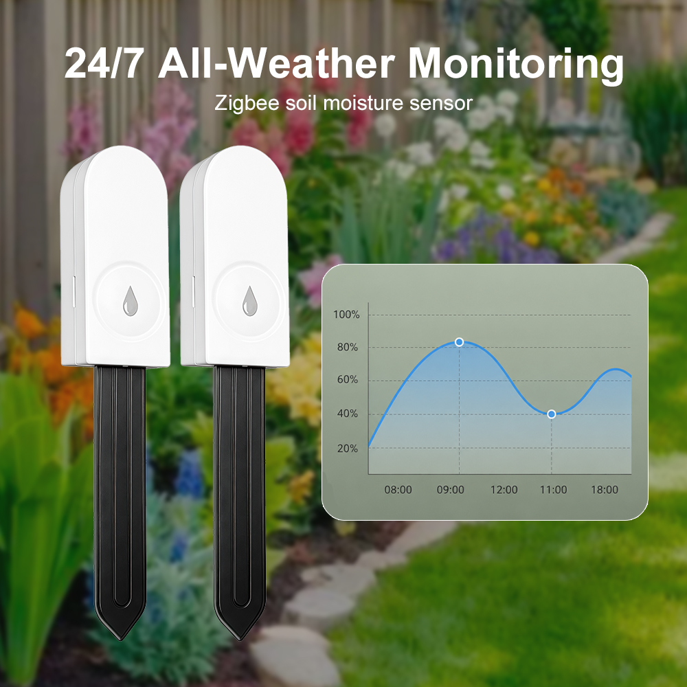 Zigbee 3.0 Soil Moisture Senso - огляд і ціна Tuya Zigbee Soil Moisture Temperature Sensor