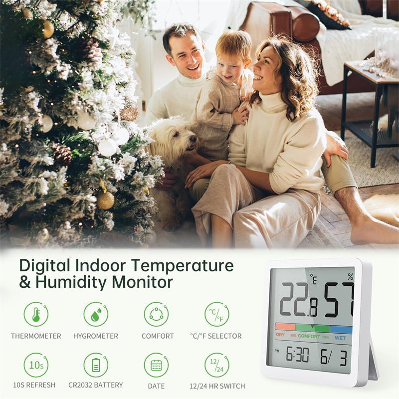 NOKLEAD Indoor Temperature Hum - огляд і ціна Wireless Weather Station Indoor Outdoor