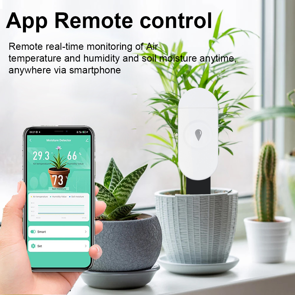 Tuya Zigbee Temperature Humidi - огляд і ціна Tuya Zigbee Soil Moisture Temperature Sensor