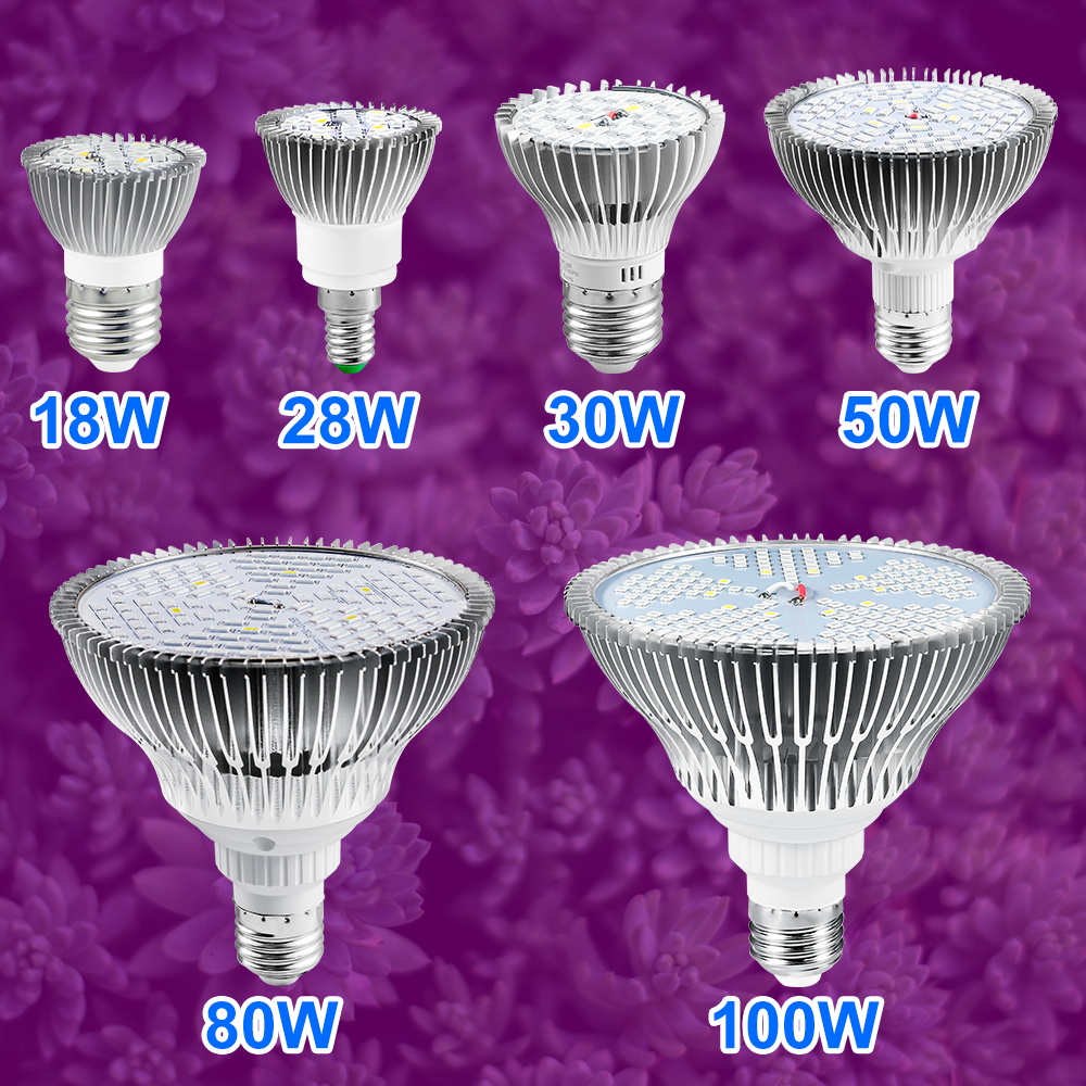 Full Spectrum E27 Plant LED Gr - огляд і ціна Plant Grow Light Full Spectrum Clip On