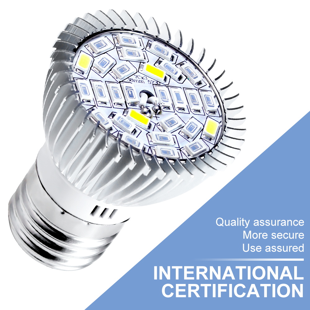 Full Spectrum E27 Plant LED Gr - огляд і ціна Plant Grow Light Full Spectrum Clip On