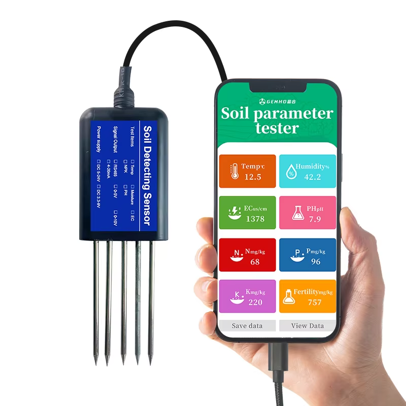 Smart Farming Digital Soil NPK - огляд і ціна Smart Plant Sensor Soil Moisture Meter