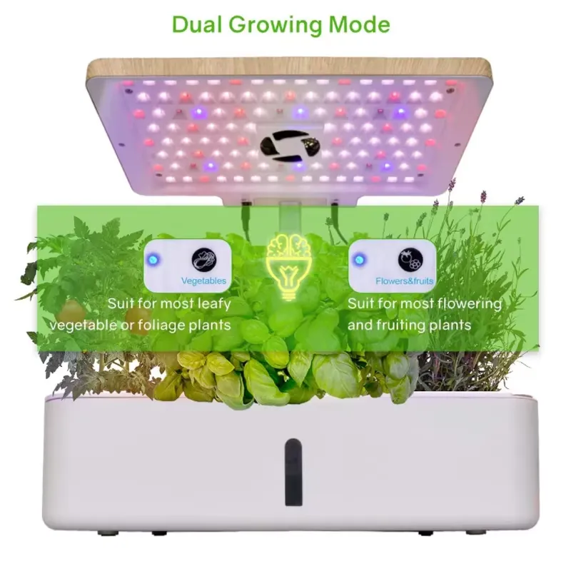 Smart Hydroponics Indoor Garde - огляд і ціна Indoor Herb Garden Grow Light Smart Kit