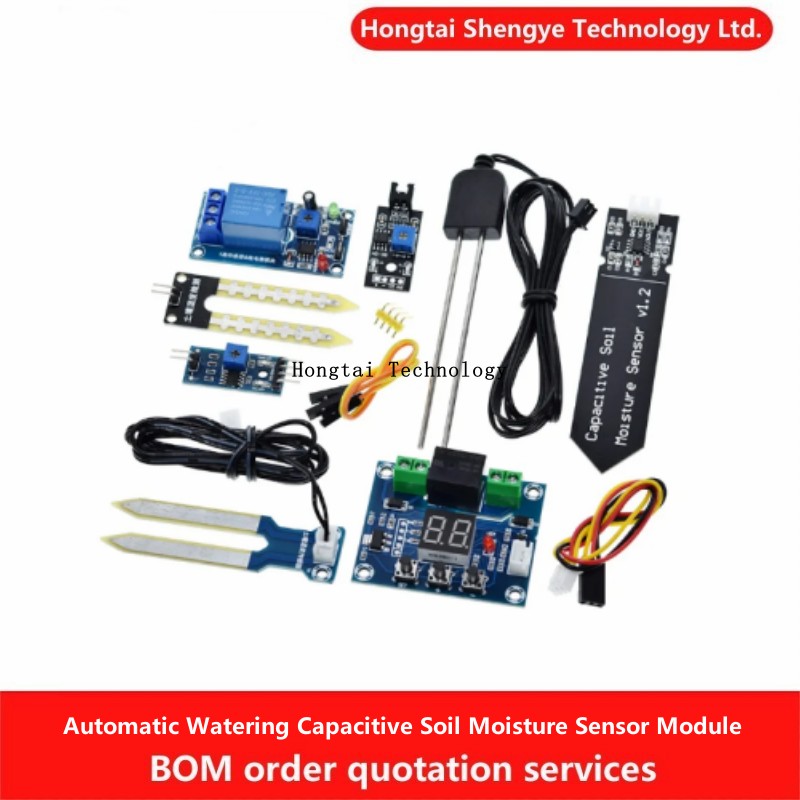 Hongt Capacitive Soil Moisture - огляд і ціна Soil Moisture Sensor Relay Module Arduino
