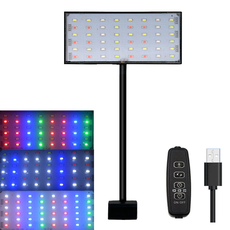 Aquarium Fish Tank Full Spectr - огляд і ціна Plant Grow Light Full Spectrum Clip On