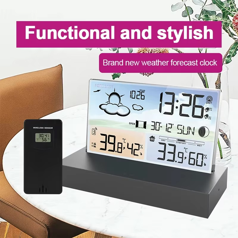 Transparent Weather Station In - огляд і ціна Wireless Weather Station Indoor Outdoor