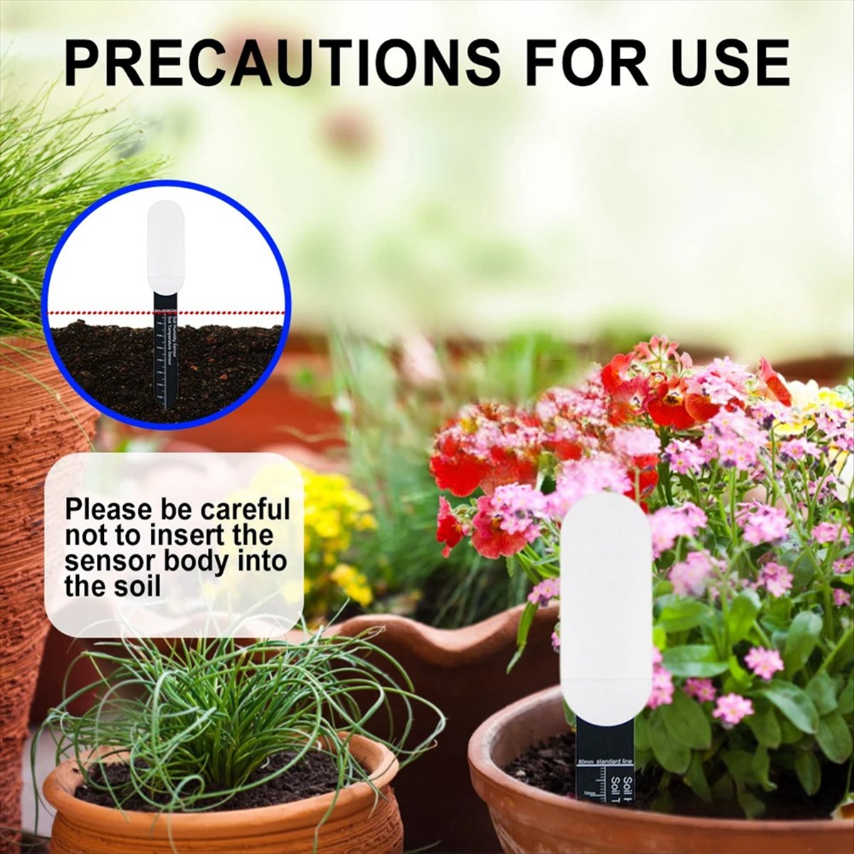 2Pcs Smart ZigBee Soil Tester  - огляд і ціна Smart Plant Sensor Soil Moisture Meter