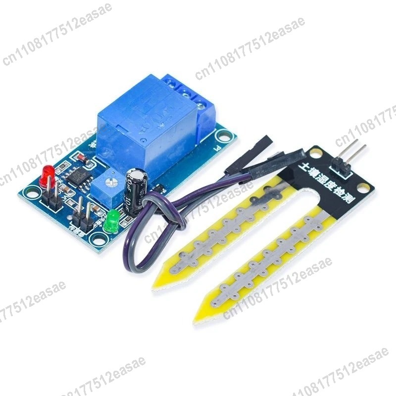2Pcs 5V 12V Soil Moisture Sens - огляд і ціна Soil Moisture Sensor Relay Module Arduino