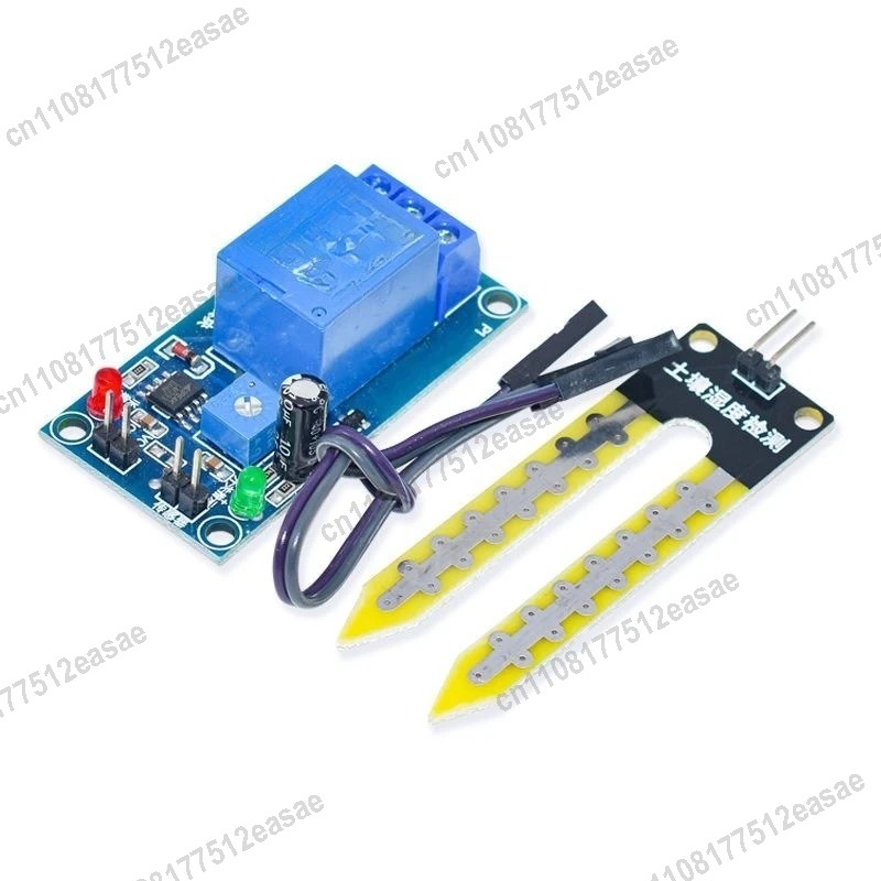 2Pcs 5V 12V Soil Moisture Sens - огляд і ціна Soil Moisture Sensor Relay Module Arduino