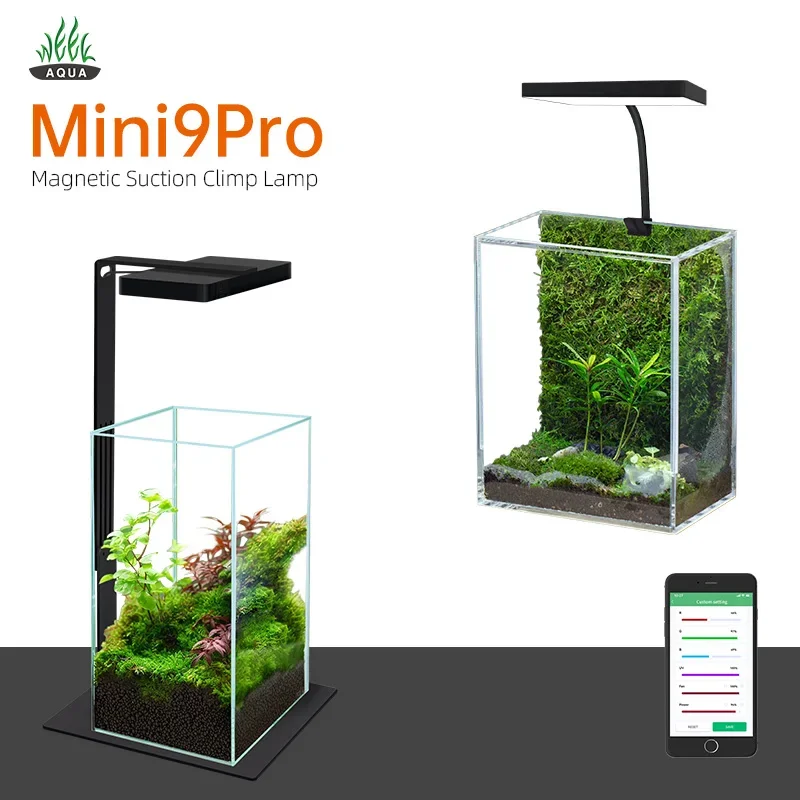 WEEK AQUA Mag Pro USB Nano Aqu - огляд і ціна Plant Grow Light Full Spectrum Clip On