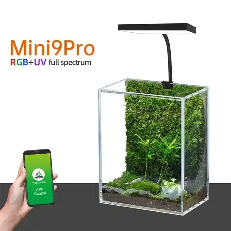 WEEK AQUA Mag Pro USB Nano Aqu - огляд і ціна Plant Grow Light Full Spectrum Clip On