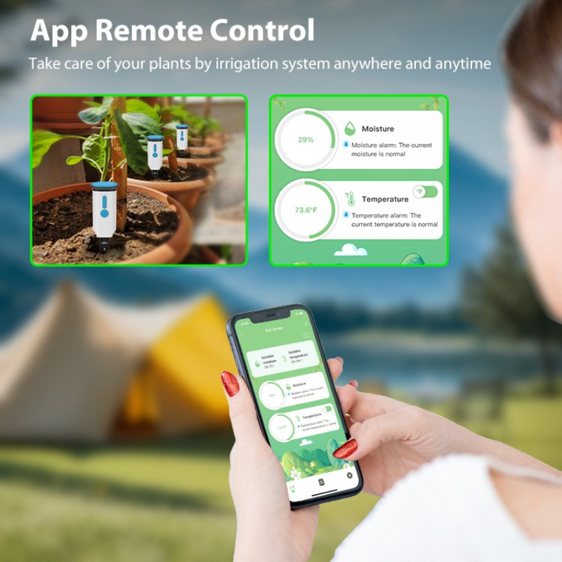 New Soil Moisture Sensor Tuya  - огляд і ціна Smart Plant Sensor Soil Moisture Meter