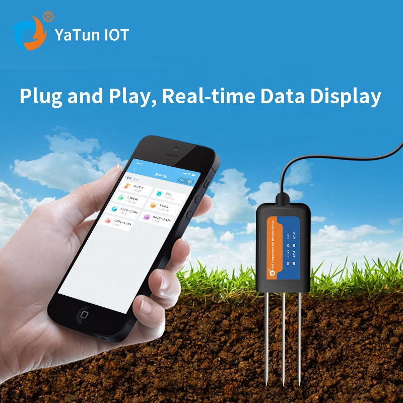 Smart Farming Digital Soil Npk - огляд і ціна Smart Plant Sensor Soil Moisture Meter