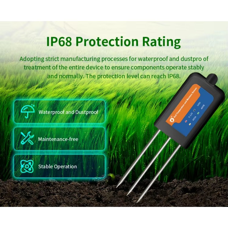 Smart Farming Digital Soil Npk - огляд і ціна Smart Plant Sensor Soil Moisture Meter
