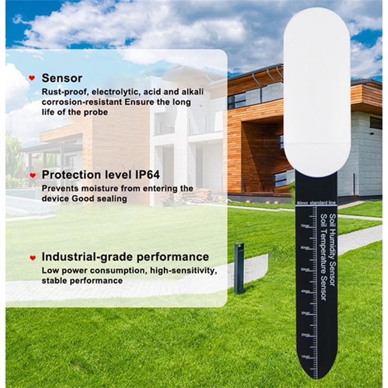 Moisture Humidity Temperature  - огляд і ціна Smart Plant Sensor Soil Moisture Meter