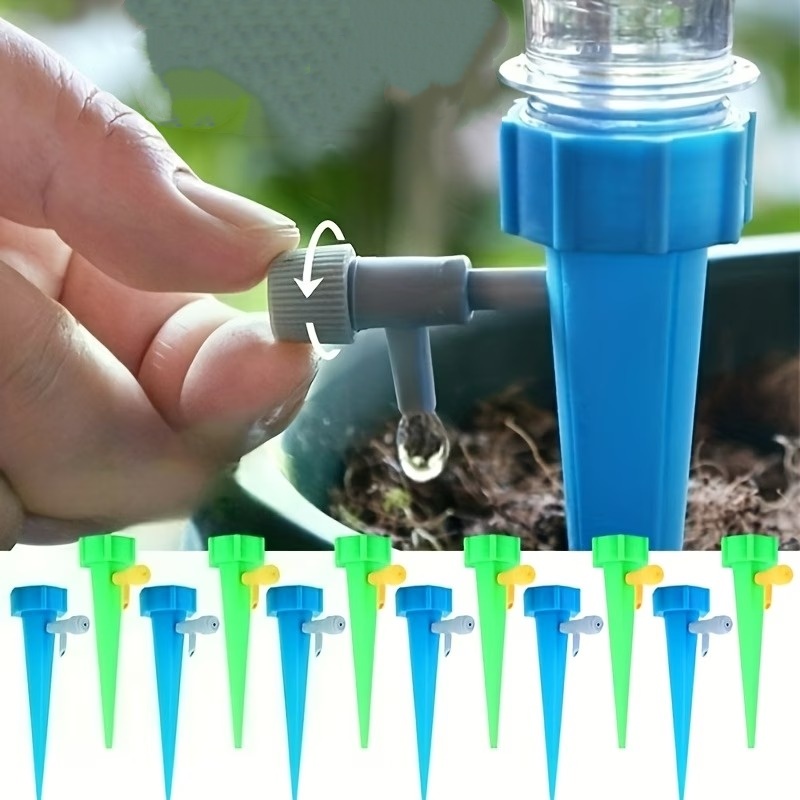 Automatic Plant Watering Drip  - огляд і ціна Automatic Plant Watering Spikes Drip Kit