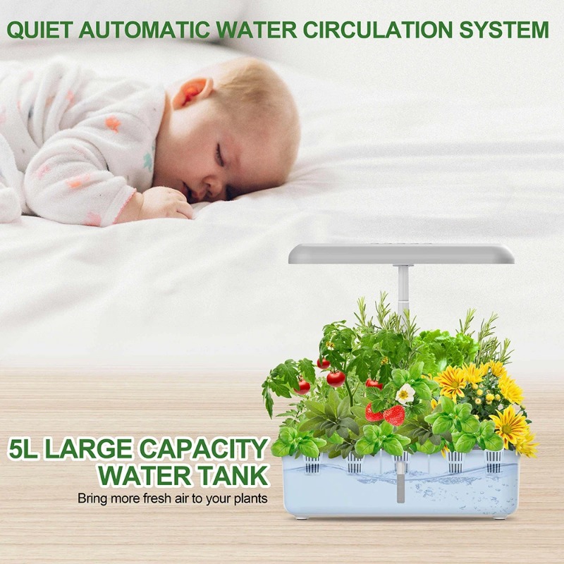 Tuya Wifi Hydoponics Growing S - огляд і ціна Indoor Herb Garden Grow Light Smart Kit