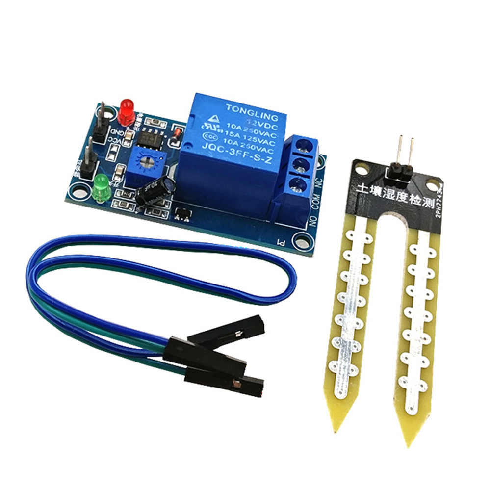 Automatic Irrigation Module DI - огляд і ціна Soil Moisture Sensor Relay Module Arduino